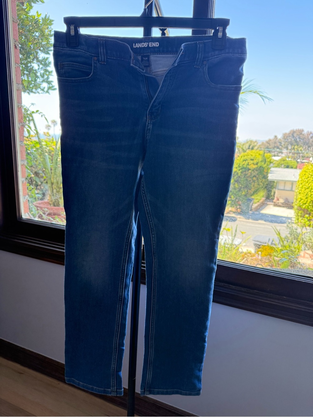 Lands' End Kid’s Blue Jeans